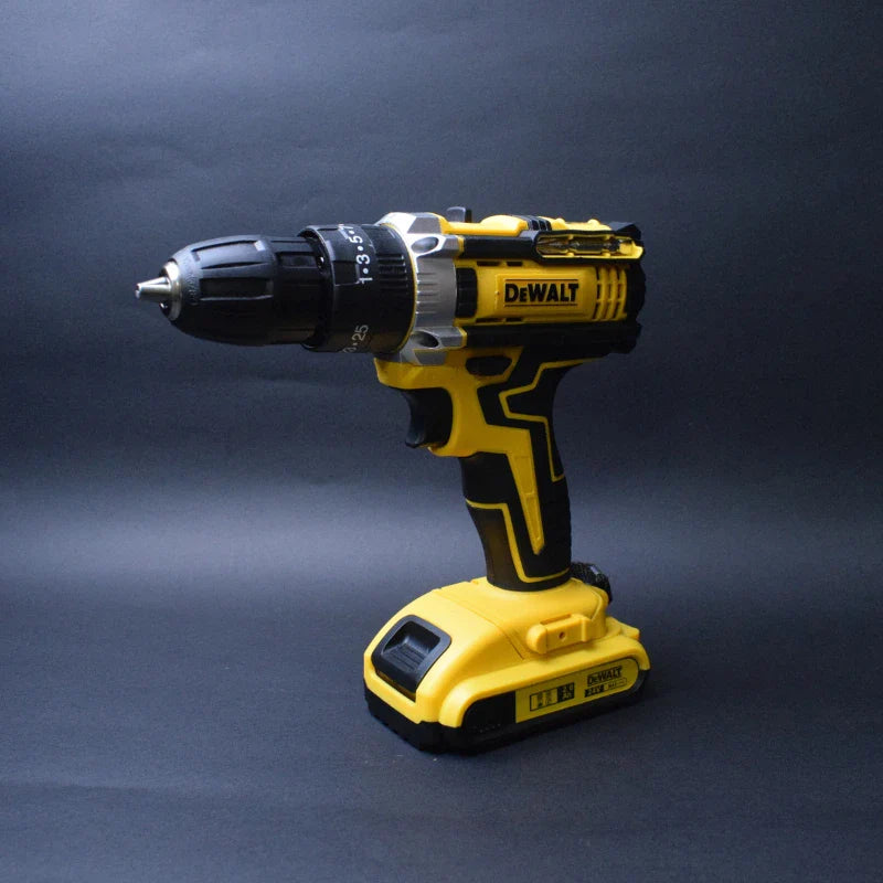 Taladro Dewalt Inalámbrico - 2 Baterías + Kit de Accesorios GRATIS