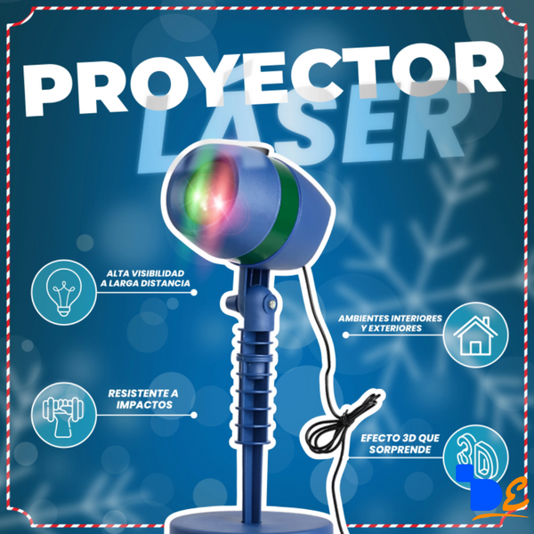 Proyector Mágico De Luces Navideñas Con Láser - MagicLight™