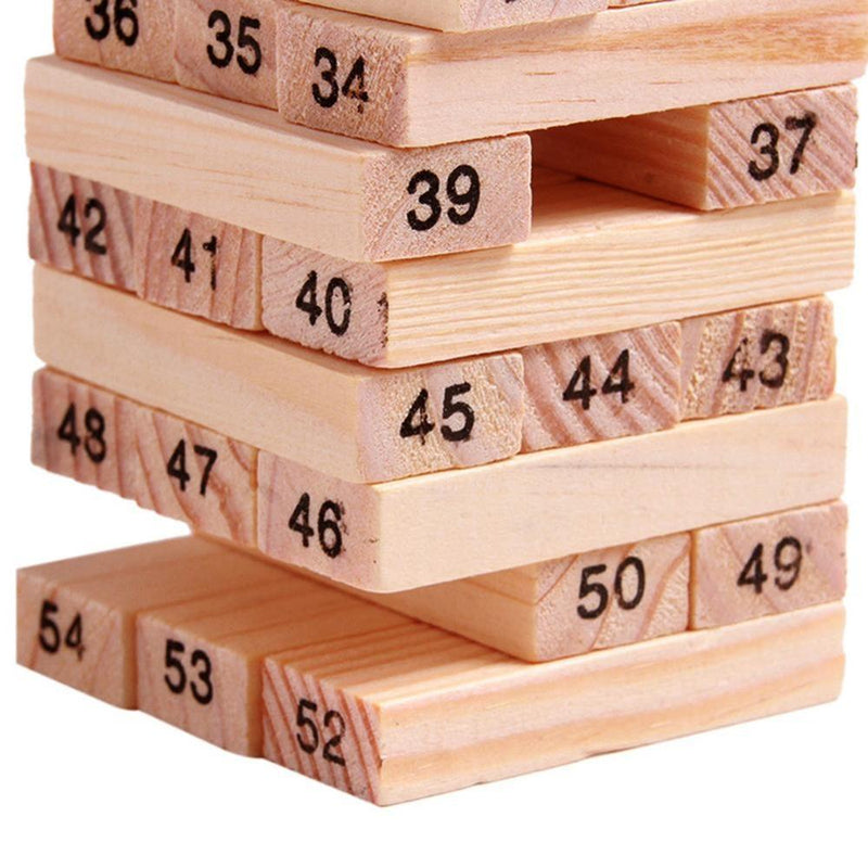 Juego De Mesa Con 54 Piezas - Jenga™ | La Diversión Que Une a Toda la Familia